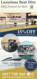 Gold Coast Party Pontoon - 15% Off Brochure