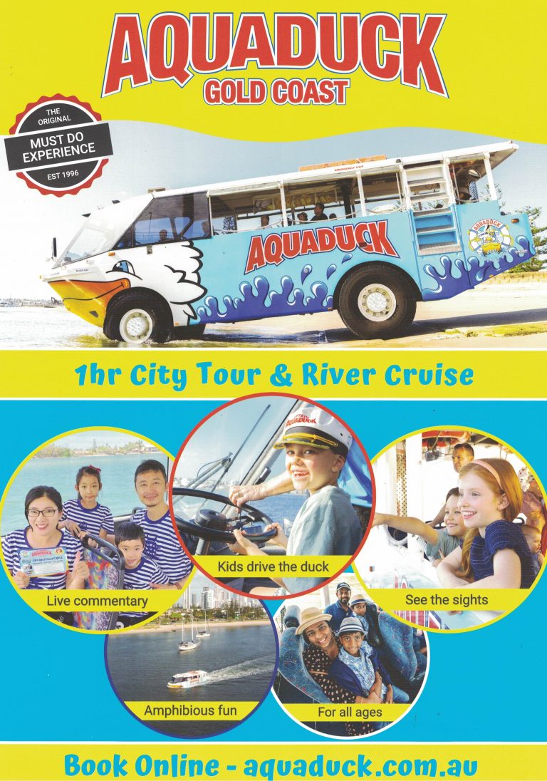 Aquaduck Gold Coast A4 Brochure Brochure website